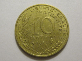 Франція Франция ^/--/^ Франция 10 сантимов 1979 года 3 /--/ П /--/ 978 ^_^^^ Франція 10 сантимів 1979 3 /--/ П /--/ 978 - фото фото фото