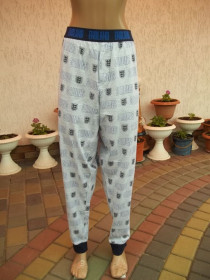 Нижня білизна, плавки Нижнее белье, плавки ^/--/^ Prom             ( XL - 52 / 54 р ) Мужские   пижамные  штаны трикотажные хлопковые Новые Англия ^_^^^ Prom ( XL - 52 / 54 р ) Чоловічі піжамні штани трикотажні бавовняні Нові Англія - фото фото фото