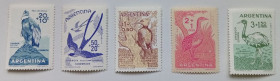 Південна Америка Южная Америка ^/--/^ Аргентина 1960 Птицы, фауна, MNH ^_^^^ Аргентина 1960 Птахи, фауна, MNH - фото фото фото
