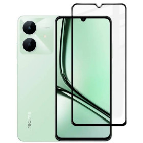 Чохли, бампера Чехлы, бампера ^/--/^ Захисне скло Fiji Premium для Realme Note 60 /--/ x повне проклеювання Anti-Static чорний ^_^^^ Защитное стекло Fiji Premium для Realme Note 60 /--/ x полное проклеивание Anti-Static черный - фото фото фото