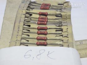Резистори Резисторы ^/--/^ Резисторы МЛТ-0,5 Вт 6,8 /--/ кОм (1 /--/ шт - лот) ^_^^^ Резистори МЛТ-0,5 Вт 6,8 /--/ кОм (1 /--/ шт - лот) - фото фото фото