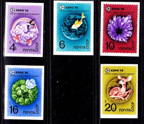 СРСР - СССР - ^/--/^ СССР  1974 г   MNH - фауна ^_^^^ СРСР 1974 MNH - фауна - фото фото фото