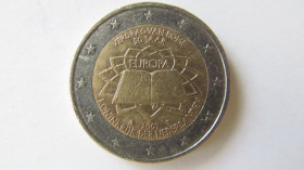 Нідерланди Нидерланды ^/--/^ 2 евро 2012 год  Нидерланды  50 лет Римскому договору ^_^^^ 2012 Нідерланди 50 років Римському договору - фото фото фото