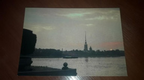 Інше Другое ^/--/^ Открытка видовая. Ленинград 1988 вид на Петропавловскую крепость чистая ^_^^^ Листівка видова. Ленінград 1988 вид на Петропавлівську фортецю чиста - фото фото фото