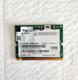 Wi-Fi адаптери Wi-Fi адаптеры ^/--/^ 668 Wi-Fi Intel PRO/Wireless 2200 /--/ BG 802.11 b/g Mini-PCI 54 Mbps для ноутбука WM /--/ 3 /--/ B /--/ 2200 /--/ BG - фото фото фото