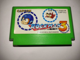 Диски з відеоіграми Диски с видеоиграми ^/--/^ Rockman 3   (Mega Man 3) FC Famicom Nintendo тільки картридж ^_^^^ Rockman 3 (Mega Man 3) FC Famicom Nintendo только картридж - фото фото фото