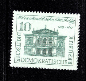 НДР, ФРН ГДР, ФРГ ^/--/^ Германия  ГДР / DDR   MNH - - архитектура ^_^^^ Німеччина НДР / DDR MNH - архітектура - фото фото фото
