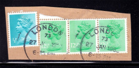 Великобританія Великобритания ^/--/^ Великобритания  197... г MNH - HM QE-II -  стандарт - 4 марки - вырезка ^_^^^ Великобританія 197... г MNH - HM QE-II - стандарт - 4 марки - вирізка - фото фото фото