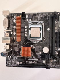 Материнські плати Материнские платы ^/--/^ Материнська плата ASRock H /--/ 110 /--/ M-HDS  s /--/ 1151 + Процесор i /--/ 5 6402 /--/ P ^_^^^ Материнская плата ASRock H /--/ 110 /--/ M-HDS s /--/ 1151 + Процессор i /--/ 5 6402 /--/ P - фото фото фото