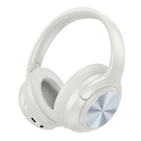 Навушники, гарнітури Наушники, гарнитуры ^/--/^ Навушники Bluetooth бездротові Hoco W /--/ 54 накладні з мікрофоном та шумозаглушенням ANC Grey ^_^^^ Наушники Bluetooth беспроводные Hoco W /--/ 54 накладные с микрофоном и шумозаглушением ANC Grey - фото фото фото