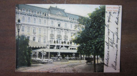 Іноземні Иностранные ^/--/^ ПРИВЕТ С КАРЛСБАДА. ОТЕЛЬ PUPP 1905 Г ^_^^^ Привіт з Карлсбаду. Готель PUPP 1905 - фото фото фото