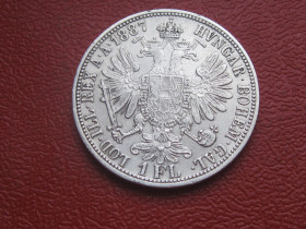 Австро-Угорщина Австро-Венгрия ^/--/^ Австрия 1 флорин   (florin) 1887 г. Серебро .Оригинал .Состояние !  (2) ^_^^^ Австрія 1 флорин (florin) 1887 р. Срібло .Оригінал . Стан ! (2) - фото фото фото