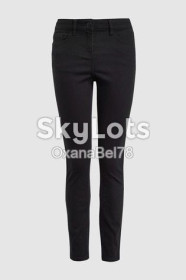Жіночі Женские ^/--/^ Джинсы Next черные прямые slim UK 6  XS р-р  42 ^_^^^ Штани джинси Next чорні прямі slim р.6 р.XS р.40-42 - фото фото фото