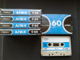 Касети Кассеты ^/--/^ Аудиокассеты AIWA LN C-60 ^_^^^ Аудіокасети AIWA LN C-60 - фото фото фото