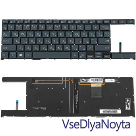 Клавіатури Клавиатуры ^/--/^ Клавиатура для ноутбука ASUS (UX /--/ 482 series) rus, black, без фрейма, подсветка клавиш ^_^^^ Клавіатура для ноутбука ASUS (UX /--/ 482 series) rus, black, без фрейму, підсвічування клавіш - фото фото фото