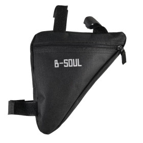 Велосумки Велосумки ^/--/^ Сумка під раму кутова B-Soul чорний (bao-002 /--/ blk) ^_^^^ Сумка под раму угловая B-Soul черный (bao-002 /--/ blk) - фото фото фото
