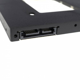 Інші комплектуючі Другие комплектующие ^/--/^ Карман для 2.5&amp;#039; SATA HDD,SSD h /--/ 9.5 /--/ mm, устанавливается вместо SATA-привода ноутбука, Second HDD C ^_^^^ Кишень для 2.5' SATA HDD,SSD h /--/ 9.5 /--/ mm, встановлюється замість SATA-приводу ноутбука, Second HDD Caddy - фото фото фото