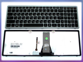 Клавіатури Клавиатуры ^/--/^ Клавиатура для LENOVO IdeaPad G /--/ 500 /--/ s, G /--/ 505 /--/ s, S /--/ 500, S /--/ 510 /--/ p, Z /--/ 510,Flex 15, 15 /--/ D (RU Black с рамкой Silver ^_^^^ Клавіатура для LENOVO IdeaPad G /--/ 500 /--/ s, G /--/ 505 /--/ s, S /--/ 500, S /--/ 510 /--/ p, Z /--/ 510,Flex 15, 15 /--/ D (RU Black з рамкою Silver - фото фото фото