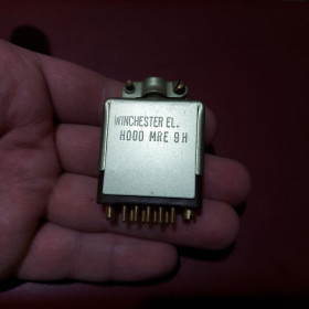 Порти, роз'єми Порты, разъемы ^/--/^ Разъем MRE 9 /--/ H, WINCHESTER EL. Позолота, 9 pin. Редкость. Смотрите фото. ^_^^^ Роз'єм MRE 9 /--/ H, WINCHESTER EL Позолота, 9 pin. Рідкісність. Дивіться фото. - фото фото фото