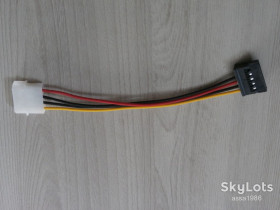 Шлейфи, перехідники Шлейфы, переходники ^/--/^ Кабель Molex-SATA живлення,Кабель SATA power 15 cм ^_^^^ Кабель Molex-SATA питания, Кабель SATA power 0,15 м - фото фото фото