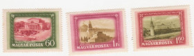 Угорщина Венгрия ^/--/^ Венгрия 1952 г. №  1241‑1243 ** серия ^_^^^ Угорщина 1952 р. No 1241-1243 ** серія - фото фото фото