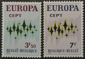 Інше Другое ^/--/^ Бельгия Европа СЕПТ 1972 ^_^^^ Бельгія Європа СЕПТ 1972 - фото фото фото