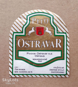 Етикетки Этикетки ^/--/^ Этикетка пивная Ostravar pito. Чехия. ^_^^^ Етикетка пивна Ostravar pito. Чехія. - фото фото фото