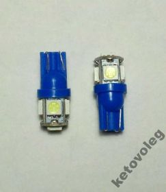 Діодні Диодные ^/--/^ АВТО LED 1,5 /--/ W T /--/ 10 5-smd-5050 Кристально-синий 2-шт ^_^^^ АВТО LED 1,5 /--/ W T /--/ 10 5-smd-5050 Крістально-синій 2-шт - фото фото фото