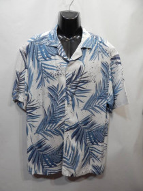 Сорочки Рубашки ^/--/^ Мужская легкая рубашка с коротким рукавом resort shirt р.56 036 /--/ KR ^_^^^ Чоловіча легка сорочка з коротким рукавом resort shirt р.56 036 /--/ KR - фото фото фото