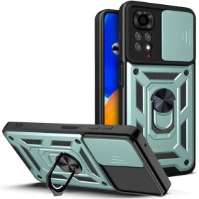 Чохли, бампера Чехлы, бампера ^/--/^ Чохол Fiji Camera Defence для Xiaomi Redmi Note 12 Pro 4 /--/ G бампер із захистом камери та підставкою Gr ^_^^^ Чехол Fiji Camera Defence для Xiaomi Redmi Note 12 Pro 4 /--/ G бампер с защитой камеры и подставкой Gr - фото фото фото