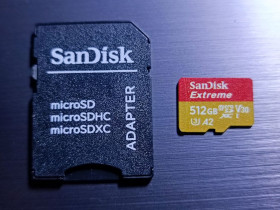Карти пам'яті Карты памяти ^/--/^ Карта памяті SanDisk 512 GB microSDXC UHS-I U /--/ 3 V /--/ 30 A /--/ 2 Extreme + SD-Adapter ^_^^^ Карта памяти SanDisk 512 GB microSDXC UHS-I U /--/ 3 V /--/ 30 A /--/ 2 Extreme + SD-Adapter - фото фото фото