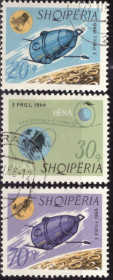 Освоєння космосу Освоение космоса ^/--/^ Албания. Луна-10  (серия без 1 м.) 1966 /--/ г. ^_^^^ Албанія. Місяць-10 (серія без 1 м.) 1966 /--/ р. - фото фото фото