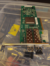 Адаптери Адаптеры ^/--/^ Мережевий адаптер HP/Qlogic    (QLE /--/ 2562 / QLE /--/ 2562 /--/ L) 2× SFP+ 8 Gb FC PCI-E x /--/ 8 PX /--/ 2810403-28 ^_^^^ Сетевой адаптер HP/Qlogic (QLE /--/ 2562 / QLE /--/ 2562 /--/ L) 2× SFP+ 8 Gb FC PCI-E x /--/ 8 PX /--/ 2810403-28 - фото фото фото