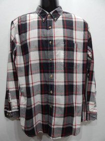 Сорочки Рубашки ^/--/^ Мужская рубашка с длинным рукавом Saddlebrook р.50 095 /--/ DR (только в указанном размере, только 1 шт) ^_^^^ Чоловіча сорочка з довгим рукавом Saddlebrook р.50 095 /--/ DR (тільки в зазначеному розмірі, тільки 1 шт) - фото фото фото