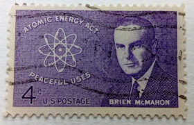 Північна Америка Северная Америка ^/--/^ США 1962 Брайен Макмагон, гашеная ^_^^^ США 1962 Брайєн Макмагон, гашена - фото фото фото