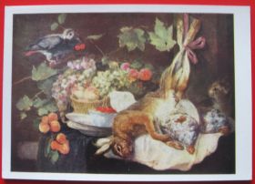 СРСР СССР ^/--/^ СССР 1964 искусство живопись Нидерланды Ян Фейт ПК ^_^^^ СРСР 1964 мистецтво живопис Нідерланди Ян Фейт ПК - фото фото фото