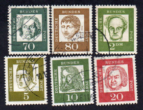 Інші країни Другие страны ^/--/^ ФРН 1961 - Поважні німці  (Гб) ^_^^^ ФРГ 1961 - Уважительные немцы (Гб) - фото фото фото