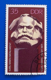 Історія та особистості История и личности ^/--/^ ГДР 1971 г - Карл Маркс ^_^^^ 1971 — Карл Маркс - фото фото фото
