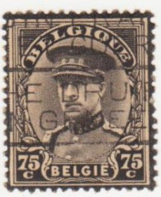 Бенілюкс Бенилюкс ^/--/^ Бельгия 1934  г. № 375 гашеная ^_^^^ Бельгія 1934 р. No 375 гашена - фото фото фото