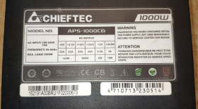 Блоки живлення Блоки питания ^/--/^ Блок живлення Chieftec A-135 1000 /--/ W      (APS-1000 /--/ CB) ^_^^^ Блок питания Chieftec A-135 1000 /--/ W (APS-1000 /--/ CB) - фото фото фото