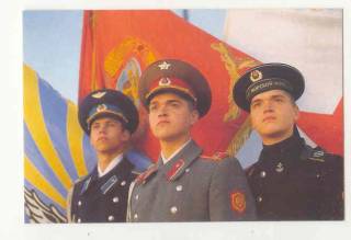 Календарі Календари ^/--/^ СССР 1989 Календарик  Советские воины ^_^^^ СРСР 1989 Календарик Радянські воїни - фото фото фото