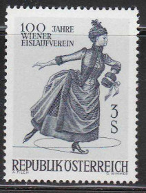Австрія Австрия ^/--/^ Австрия 1967 ФИГУРНОЕ КАТАНИЕ СПОРТ АРЕНА ШОУ ТЕАТР ПРЕДСТАВЛЕНИЕ НА ЛЬДУ Mi.1231** ^_^^^ Австрія 1967 ФІГУРНЕ КАТАНІЯ СПОРТ АРЕНА ШОУ ТЕАТР ПРЕДСТАВЛЕННЯ НА ЛЬДУ Mi.1231 - фото фото фото