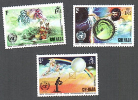 Острівні держави Островные государства ^/--/^ Гренада  (1973) Метеорология. Погода. Греческие боги ^_^^^ Гренада (1973) Метеорологія. Погода. Грецькі боги - фото фото фото