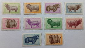 Монголія Монголия ^/--/^ Монголия 1958 Животные, MNH (I) ^_^^^ Монголія 1958 Тварини, MNH (I) - фото фото фото