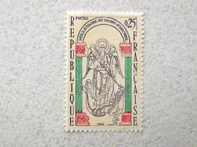 Франція Франция ^/--/^ Поштова марка Франція 1966 рік ** ^_^^^ Почтовая марка Франция 1966 год ** - фото фото фото