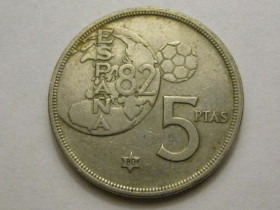 Іспанія Испания ^/--/^ Испания 5 песет 1980  (80) года 38463 ^_^^^ Іспанія 5 песет 1980 (80) року 38463 - фото фото фото