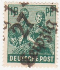 Інше Другое ^/--/^ Германия      (Русская зона оккупации) 1948 г. № 7 ** ^_^^^ Німеччина (Російська зона окупації) 1948 р. No 7 ** - фото фото фото