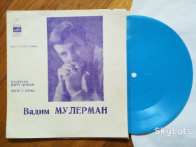 Платівки Пластинки ^/--/^ Вадим Мулерман-Налетели вдруг дожди, Ветер с луны  (1)-M, флексі-Мелодія ^_^^^ Вадим Мулерман-Налетели вдруг дожди, Ветер с луны (1)-M, флекси-Мелодия - фото фото фото