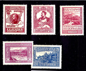 Балканський півострів Балканский полуостров ^/--/^ Болгария 1921 г NG - ^_^^^ Болгарія 1921 р NG - - фото фото фото