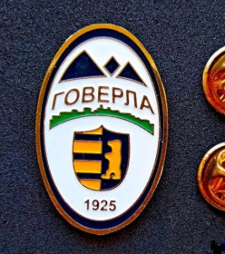 Спортивні Спортивные ^/--/^ значок футбол Украина - большой позолоченный значок 32 мм.  ФК Говерла Ужгород, Закарпатская область. ^_^^^ значок футбол Україна - великий позолочений значок 32 мм. ФК Говерла Ужгород, Закарпатська область. - фото фото фото